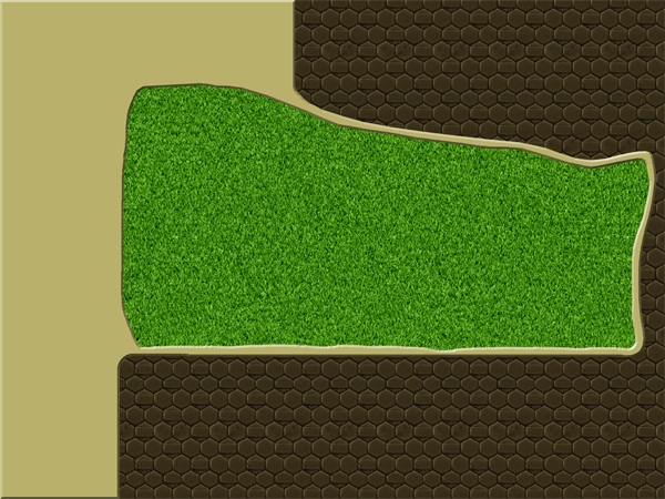 Original Warriors Realm plains biome artwork
